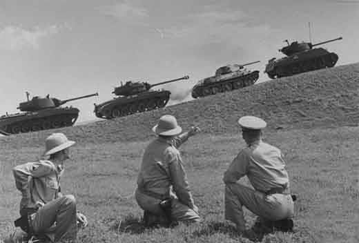 Как армия США испытывала танки СССР  на своих полигонах?