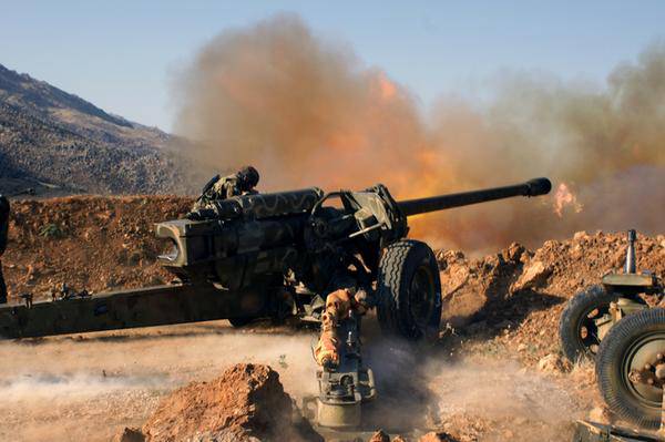 Сирийская армия продолжает наступление на террористов