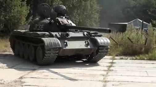 Советский танк напугал латвийских провинциалов