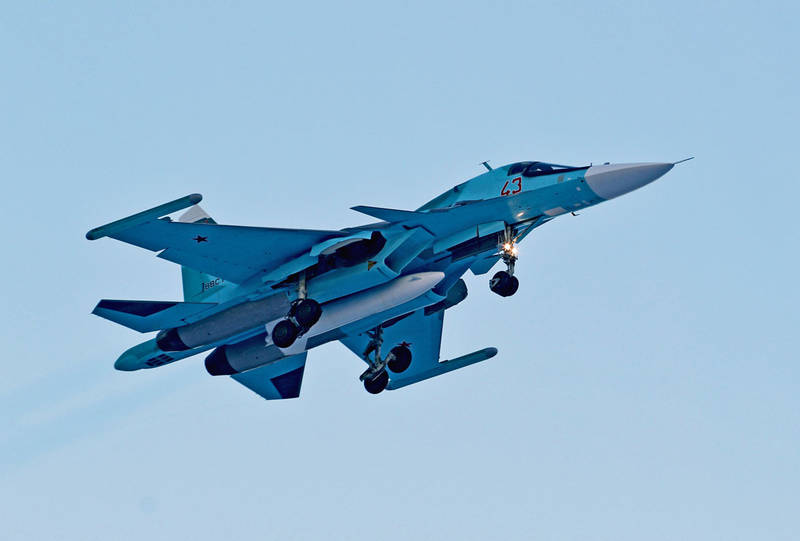 Еще три Су-34 переданы ВКС России