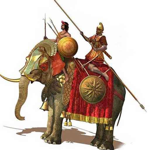 Индийские слоны в войсках Александра Македонского