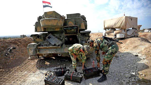 Правительственная армия Сирии отвоевывает все новые территории