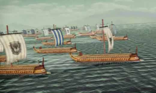 Боевые пловцы на флоте Древней Греции