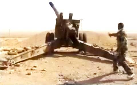 Легендарные орудия-ветераны, громившие нацистов, теперь истребляют террористов в Сирии