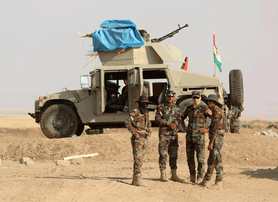 Курдское ополчение отбило город Синжар