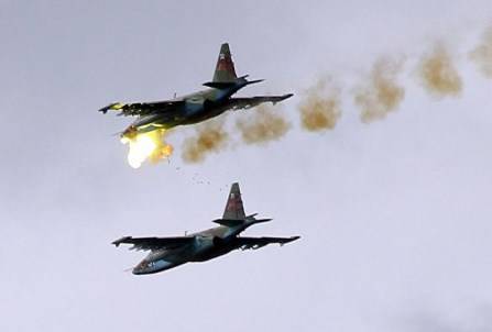 Интенсивность полетов российских штурмовиков и бомбардировщиков в Сирии бьет рекорды