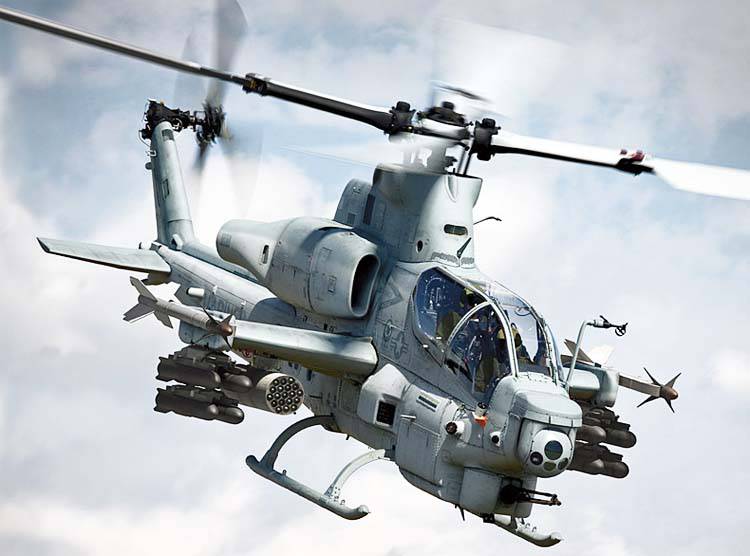 Американский ударный вертолет AH-1Z «Viper»