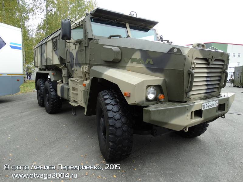 Защищенный автомобиль Урал-63095 «Тайфун-У» - фотообзор Защищенный автомобиль Урал-63095 «Тайфун-У» - фотообзор