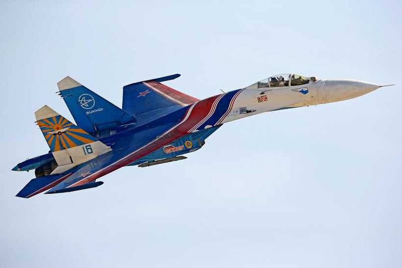 Су-27/Су-30 из РФ оказались в тройке наиболее популярных боевых самолетов в мире