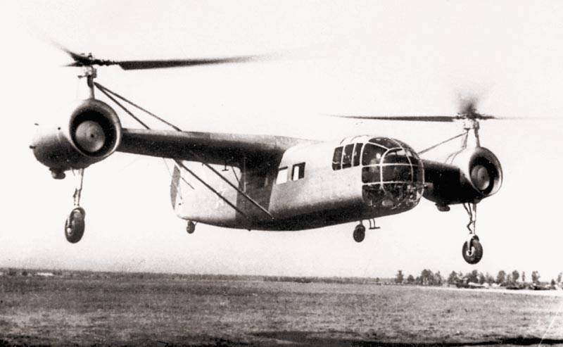 Советский опытный вертолет «Омега» конструкции Братухина