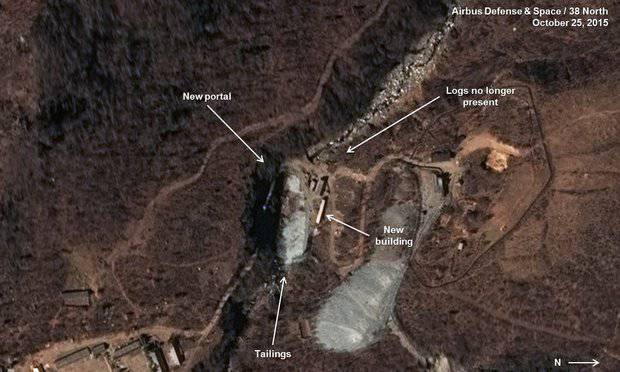 Северокорейские военные строят новый подземный тоннель для ядерных испытаний