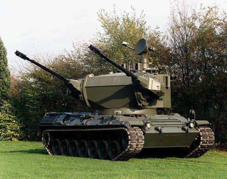 Зенитная самоходная установка T-55 Marksman