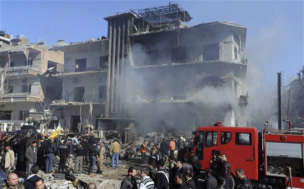 Тройной теракт в Хомсе