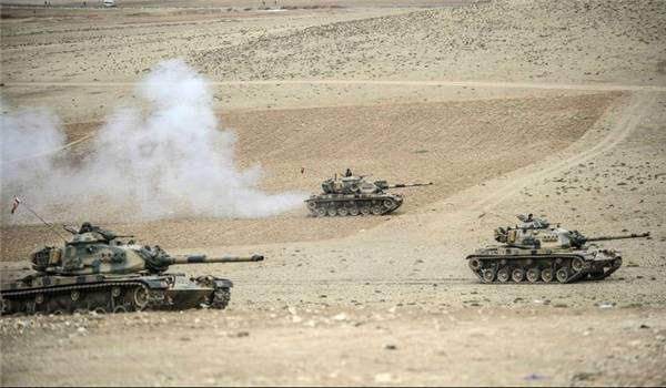 Турецкая армия вторглась в Сирию