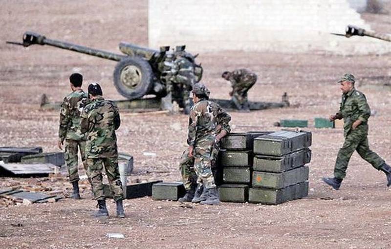 Сирийская армия взяла в осаду 800 боевиков под Дамаском
