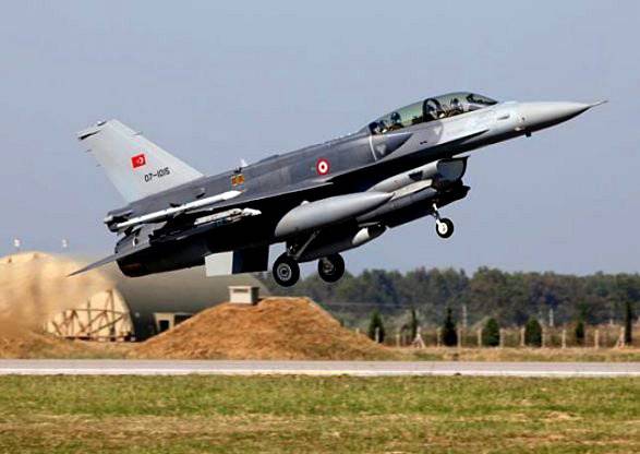 ВВС Турции готовятся к масштабной операции