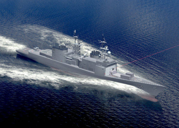 Американцы создадут корабельный 150-киловаттный лазер