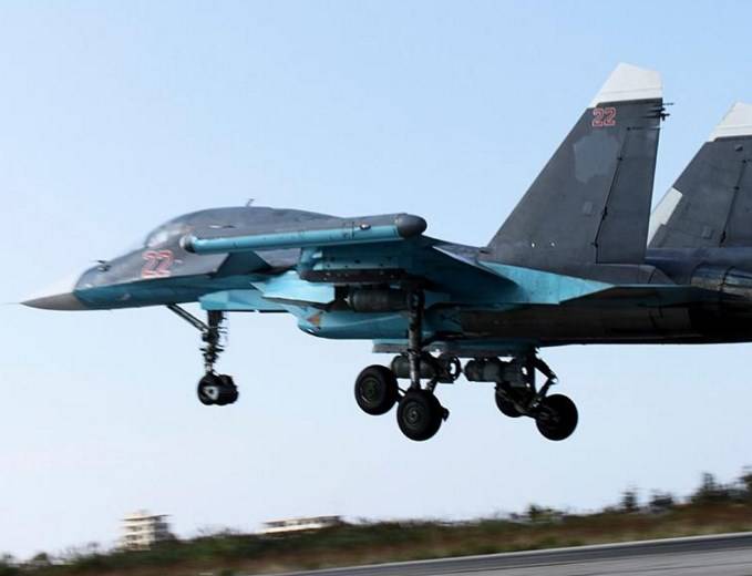 Самолеты ВКС РФ совершают очередные боевые вылеты