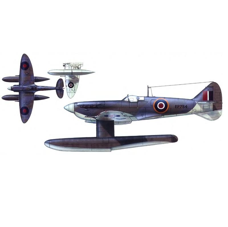 Гидросамолеты-истребители Supermarine Spitfire Mk.V & Spitfire Floatplane Mk.IX. Великобритания Гидросамолеты-истребители Supermarine Spitfire Mk.V & Spitfire Floatplane Mk.IX. Великобритания