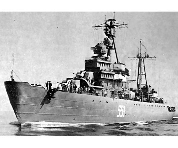 Первый советский пограничный сторожевой ледокол проекта 52 «Пурга»