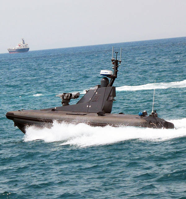 Беспилотный ударный морской патрульный катер «Protector»