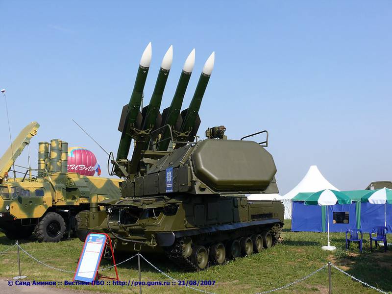 Минобороны РФ: уникальная ракета создана для комплекса "Бук-М3"