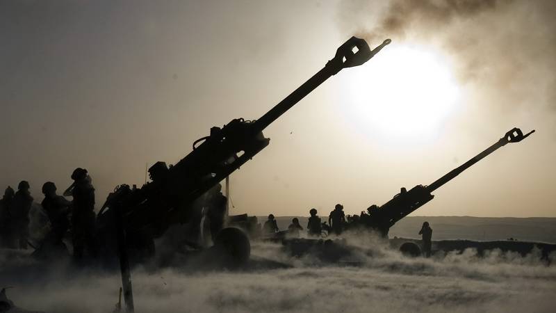 Сирийская артиллерия нанесла удары около Дамаска