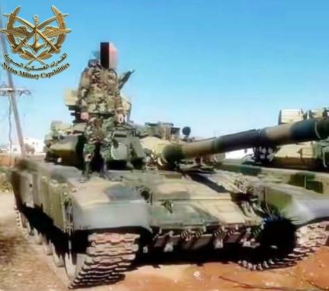 Сирийская армия получила партию российских танков Т-90А