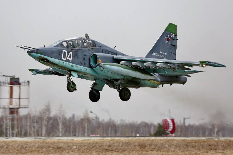 ВКС РФ получат модернизированные штурмовики Су-25СМ3