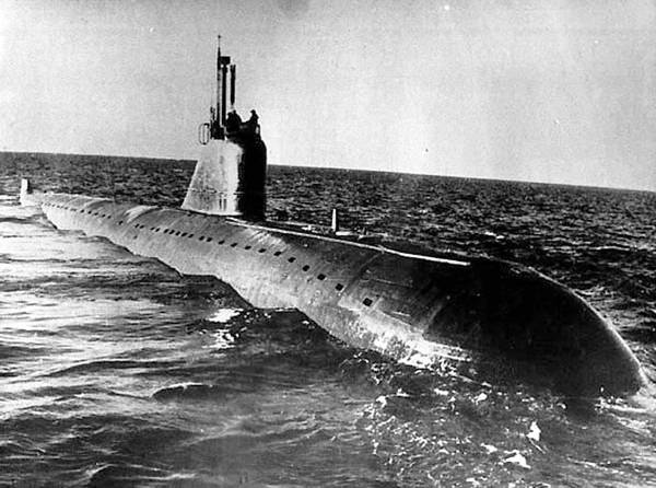 Cоветская атомная подводная лодка 645 ЖМТ с жидким металлом в качестве теплоносителя