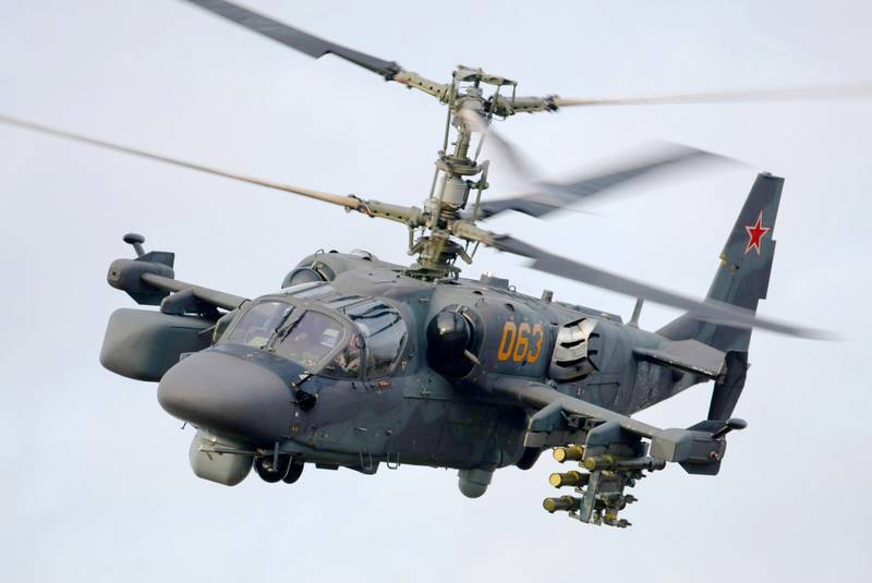 Россия поставит Египту 46 вертолетов Ка-52К “Аллигатор”