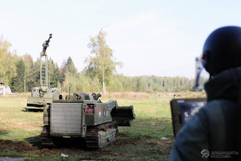 Российская армия в 2016 году получит ряд роботов нового поколения