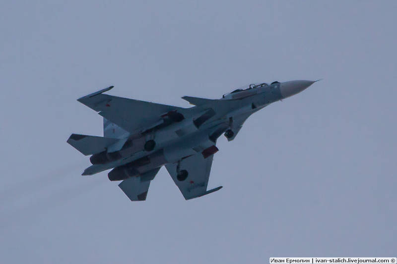 Очередные три новых Су-30СМ вылетели из Иркутска