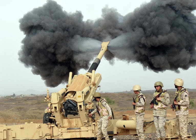 Саудовская Аравия перехватила ракету "Скад", запущенную из Йемена