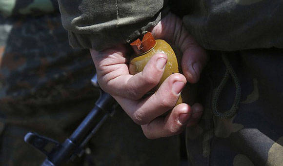 Солдат АТО подорвал себя в Киеве