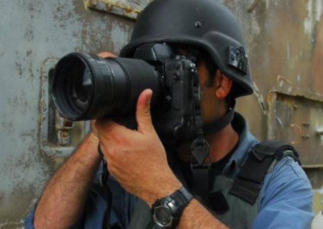 Около 70 журналистов погибли в 2015 году, треть из них - на войне