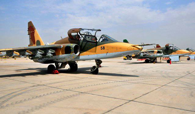 Су-25 ВВС Ирака вылетели в сторону расположения турецких подразделений