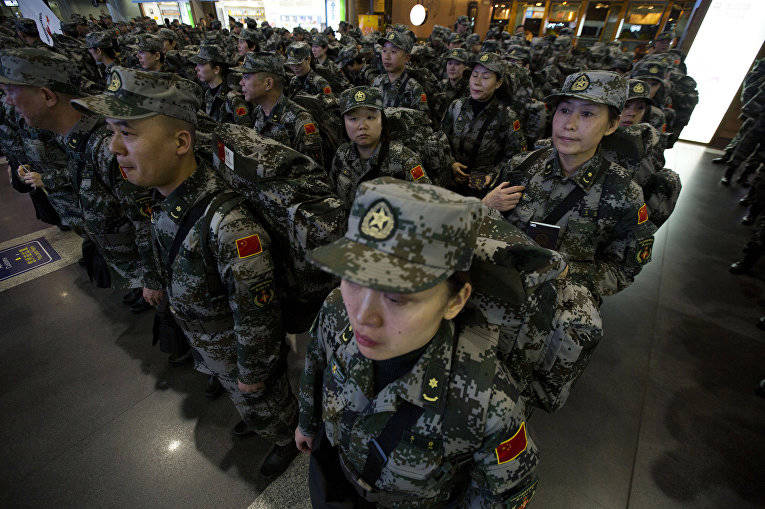 Китайская армия приходит в Африку
