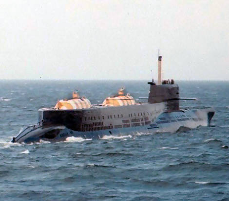 Единственным в мире проект спасательной подводной лодки «Ленок» (проект 940)