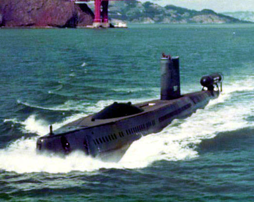 Американская атомная подводная лодка специального назначения SSN-587 «Halibut»