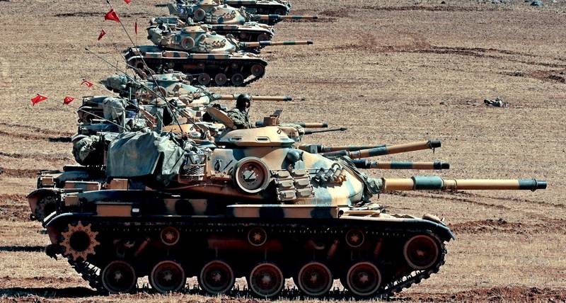 Турция начала оккупацию Ирака и Сирии