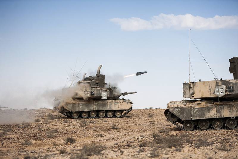 Секретное оружие Израиля: ракетный танк «Пэрэ»
