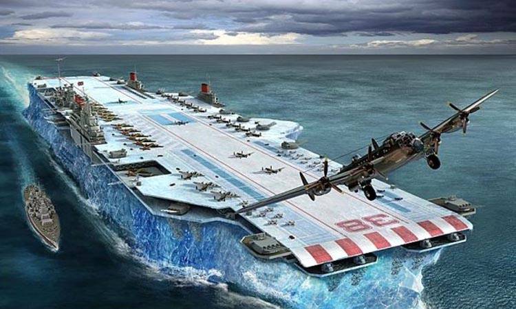 Супероружие Черчилля: авианосцы-айсберги