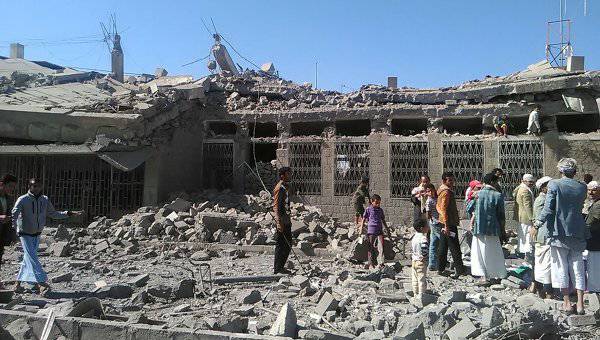 Коалиция арабских стран разбомбила училище в Йемене