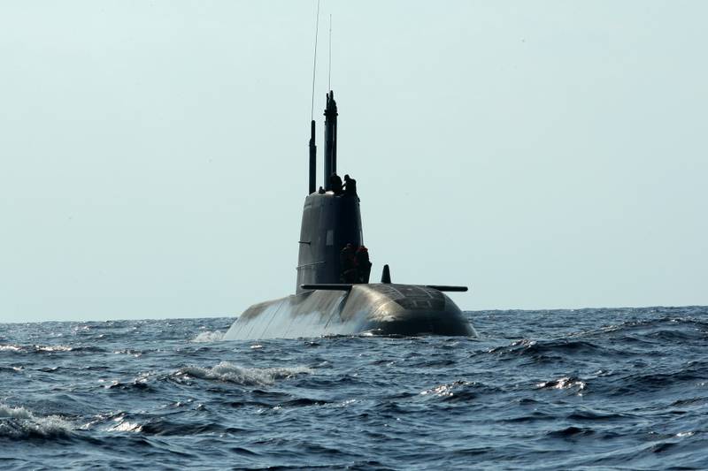 Пятая подводная лодка германского производства пришла в порт приписки в Израиль