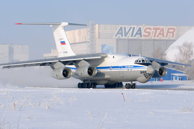 Очередной Ил-76МД-90А перебазирован к месту постоянной дислокации