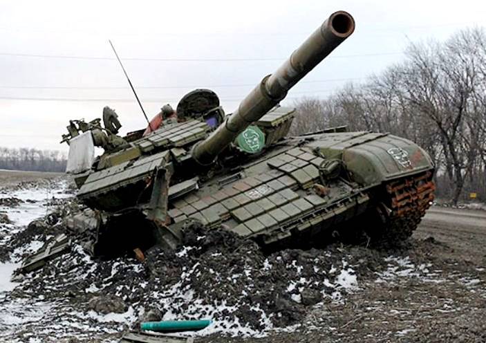 Большая часть украинских вооружений в Донбассе перемерзла