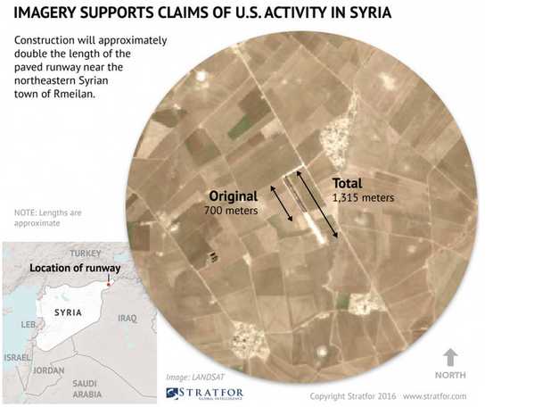 Cпутниковые снимки показали военную активность США в Сирии