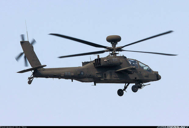 Пилоты ударного вертолета AH-64E Guardian смогут видеть цели в цвете и высоком разрешении