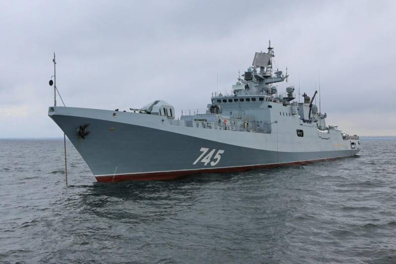 «Адмирал Григорович» вернулся в Балтийск после испытаний на Северном флоте